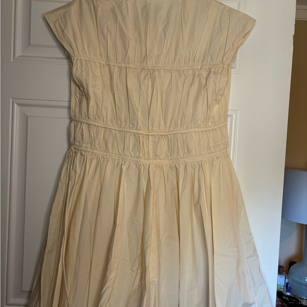 Tove Cream Short Dress - Picture 4 of 6